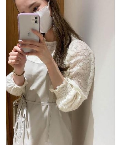 flower（フラワー）の「バケーションキャミワンピース（ワンピース・レディース・グレー/ベージュ/ブラック・FREE）」の15枚目の写真