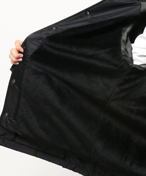 LONELY/論理（ロンリー）の「LONELY(論理)/ロンリー/SOUVENIR NYLON COACH JACKET/スーベニア コーチジャケット（ブルゾン・レディース・ブラック/グリーン・X-LARGE）」の4枚目の写真