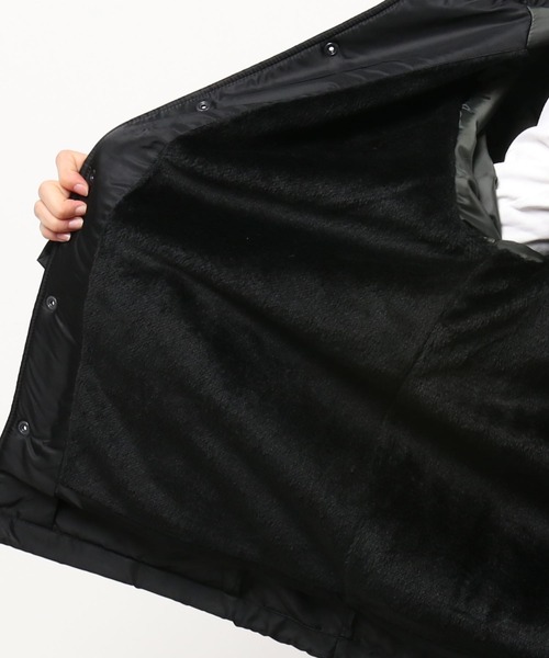 LONELY/論理（ロンリー）の「LONELY(論理)/ロンリー/SOUVENIR NYLON COACH JACKET/スーベニア コーチジャケット（ブルゾン・レディース・ブラック/グリーン・X-LARGE）」の8枚目の写真