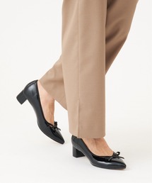 LE TALON | 4cmポインテッドクロスリボンパンプス(パンプス)