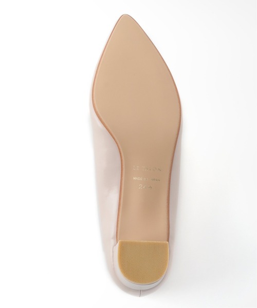 LE TALON（ルタロン）の「4cmポインテッドクロスリボンパンプス