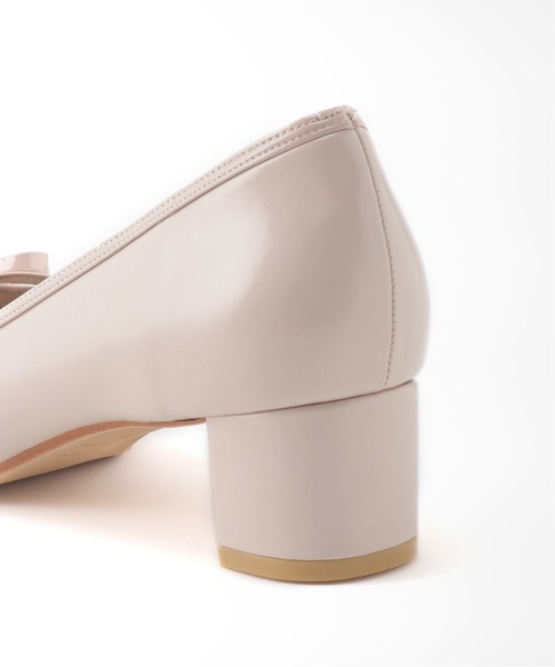 LE TALON（ルタロン）の「4cmポインテッドクロスリボンパンプス（パンプス・レディース・ピンク/アイボリー/ブラックミックス・23cm/23.5cm/24cm/24.5cm/22.5cm/25cm/22cm）」の21枚目の写真