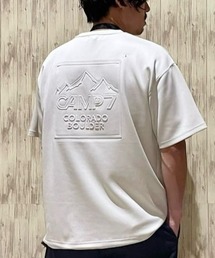 CAMP7 | 【CAMP7】バックエンボスクルーＴシャツ(Tシャツ/カットソー)