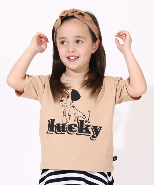 Disney(ディズニー)の「通販限定 ディズニー 990 Tシャツ 6466K(Tシャツ/カットソー・キッズ・オレンジ/ライトイエロー/スカイブルー系1/バイオレット/ライム/ネイビー/ブルー/ターコイズブルー/ベビーピンク/ベージュ/チェリーピンク/サンドベージュ/パープル/イエロー×グリーン/イエロー/ブラック系1/インディゴブルー/ブラック・120cm/90cm/130cm/100cm/110cm/140cm)」の5枚目の写真