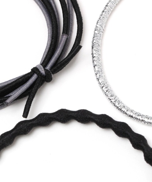 Me%（ミィパーセント）の「★6本セット★カラフルSETゴム（ヘアゴム・レディース・ブラウン/ブルー/ブラック系その他/ピンク系その他・FREE）」の11枚目の写真