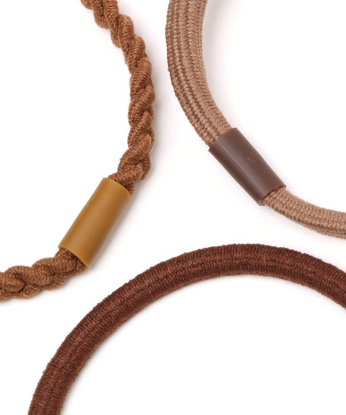 Me%（ミィパーセント）の「★6本セット★カラフルSETゴム（ヘアゴム・レディース・ブラウン/ブルー/ブラック系その他/ピンク系その他・FREE）」の10枚目の写真