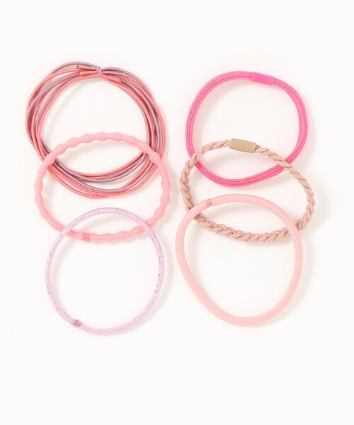 Me%（ミィパーセント）の「★6本セット★カラフルSETゴム（ヘアゴム・レディース・ブラウン/ブルー/ブラック系その他/ピンク系その他・FREE）」の14枚目の写真