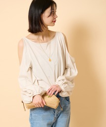 U by SPICK&SPAN | ショルダースリットプルオーバー◆(Tシャツ/カットソー)