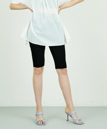 【THE PAUSE】コットンシルクサイクリングパンツ