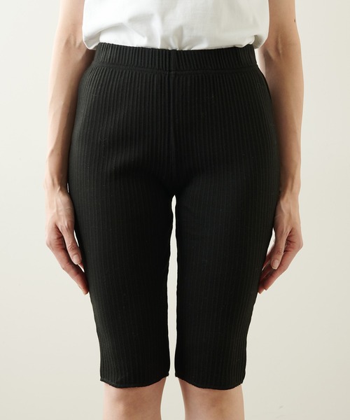 Whim Gazette(ウィムガゼット)の「【THE PAUSE】コットンシルクサイクリングパンツ(その他パンツ・レディース・ブラック・FREE)」の19枚目の写真