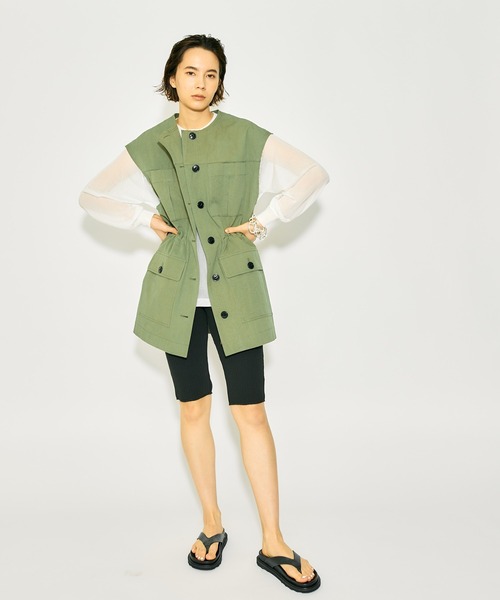 Whim Gazette(ウィムガゼット)の「【THE PAUSE】コットンシルクサイクリングパンツ(その他パンツ・レディース・ブラック・FREE)」の7枚目の写真