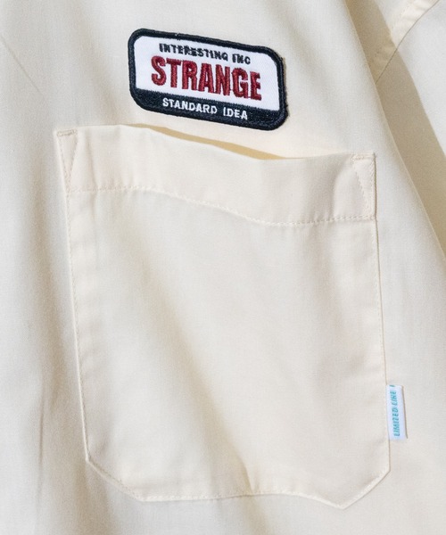 Limited Line Naive Magic（リミテッドラインナイーブマジック）の「【a】TCツイルワッペンクレリックワークシャツ　半袖（シャツ/ブラウス・メンズ・ホワイト/ブラック/サックスブルー/グリーン/その他・MEDIUM/LARGE）」の17枚目の写真