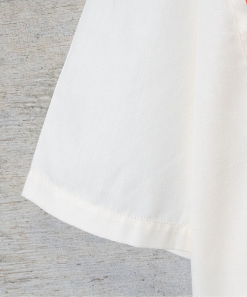 Limited Line Naive Magic（リミテッドラインナイーブマジック）の「【a】TCツイルワッペンクレリックワークシャツ　半袖（シャツ/ブラウス・メンズ・ホワイト/ブラック/サックスブルー/グリーン/その他・MEDIUM/LARGE）」の18枚目の写真