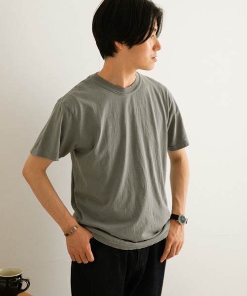comfort colors（コンフォートカラーズ）の「Comfort Colors　Garment Dyed T-SHIRTS（Tシャツ/カットソー・メンズ・ホワイト/ブラック/グレー/マスタード/ブルー系その他/レッド系その他・MEDIUM/LARGE）」の4枚目の写真