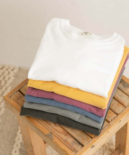 comfort colors（コンフォートカラーズ）の「Comfort Colors　Garment Dyed T-SHIRTS（Tシャツ/カットソー・メンズ・ホワイト/ブラック/グレー/マスタード/ブルー系その他/レッド系その他・MEDIUM/LARGE）」の9枚目の写真