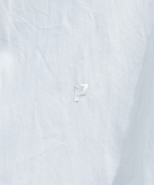 Perushu（ペルーシュ）の「ビッグシルエットワンポイントシャツ（シャツ/ブラウス・メンズ・オフホワイト/ピンク/イエロー/ブルー・MEDIUM/LARGE）」の17枚目の写真