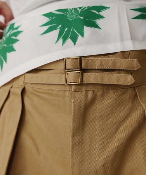 BROKEN BASE（ブロークンベース）の「ワイドグルカショーツ（その他パンツ・メンズ・ベージュ/オフホワイト・MEDIUM/LARGE）」の10枚目の写真