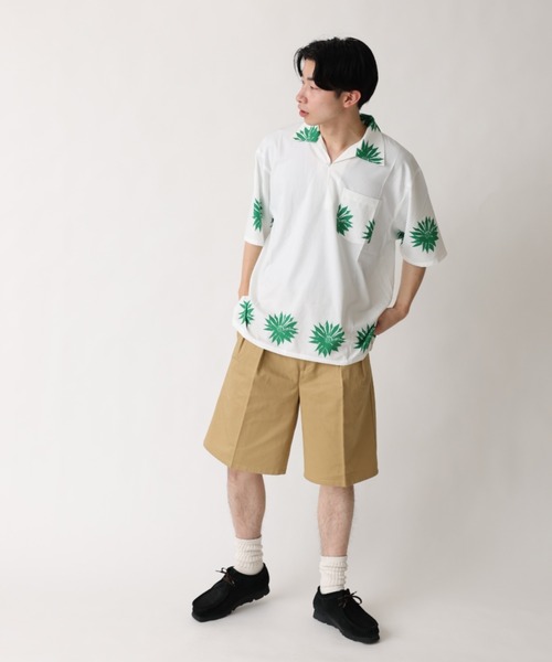 BROKEN BASE（ブロークンベース）の「ワイドグルカショーツ（その他パンツ・メンズ・ベージュ/オフホワイト・MEDIUM/LARGE）」の15枚目の写真