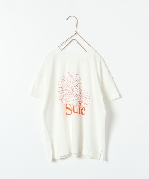 LOWRYS FARM（ローリーズファーム）の「フラワーシシュウＴシャツ　288373（Tシャツ/カットソー・キッズ・オフホワイト/ピンク/アイボリー・110cm/120cm/130cm/140cm/150cm）」の20枚目の写真