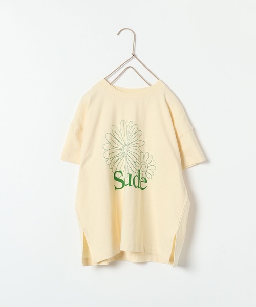 LOWRYS FARM（ローリーズファーム）の「フラワーシシュウＴシャツ　288373（Tシャツ/カットソー・キッズ・オフホワイト/ピンク/アイボリー・110cm/120cm/130cm/140cm/150cm）」の21枚目の写真