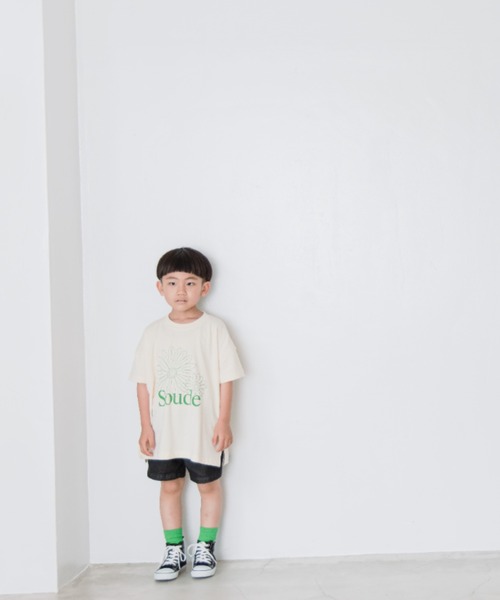 LOWRYS FARM（ローリーズファーム）の「フラワーシシュウＴシャツ　288373（Tシャツ/カットソー・キッズ・オフホワイト/ピンク/アイボリー・110cm/120cm/130cm/140cm/150cm）」の17枚目の写真