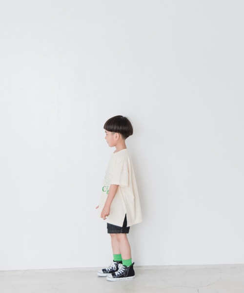 LOWRYS FARM（ローリーズファーム）の「フラワーシシュウＴシャツ　288373（Tシャツ/カットソー・キッズ・オフホワイト/ピンク/アイボリー・110cm/120cm/130cm/140cm/150cm）」の18枚目の写真