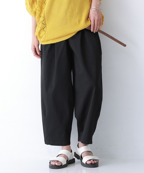 osharewalker（オシャレウォーカー）の「【廃盤】『チノサーカスパンツ』（チノパンツ・レディース・ブラック/ベージュ/オフホワイト/グリーン/レッド・1/2）」の10枚目の写真