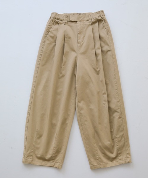 osharewalker（オシャレウォーカー）の「【廃盤】『チノサーカスパンツ』（チノパンツ・レディース・ブラック/ベージュ/オフホワイト/グリーン/レッド・1/2）」の8枚目の写真