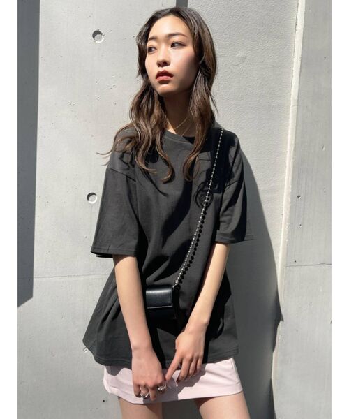 EMODA（エモダ）の「フィットミニスカート（スカート・レディース・ブラック/グレー/ピンク・SMALL/MEDIUM）」の19枚目の写真