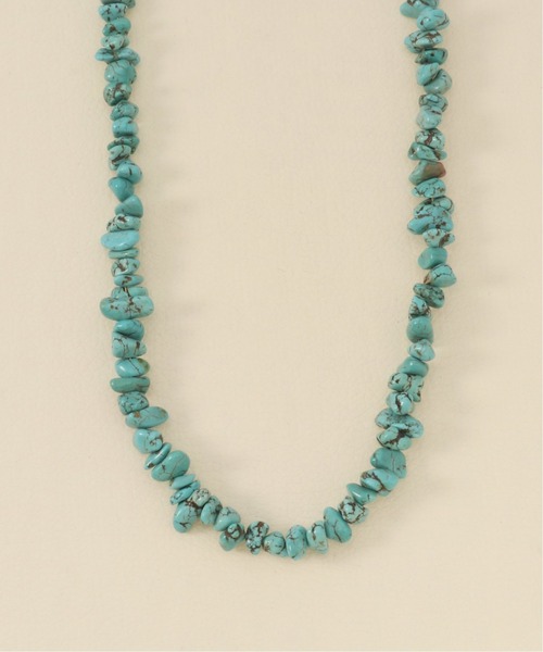 HERMINA ATHENS/ ヘルミナ アテネ】 HOWLITE STONEネックレス(42cm 