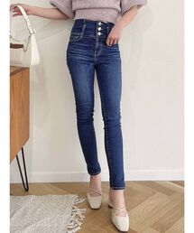 dazzlin | デニムハイウエストスキニーパンツ(デニムパンツ)