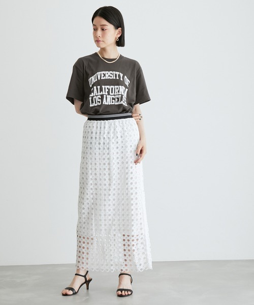 ADAM ET ROPE'(アダムエロペ)の「【GOOD ROCK SPEED】COLLEGE Tee UCLA(Tシャツ/カットソー・レディース・グレー系その他/ブラック・FREE)」の20枚目の写真