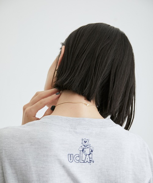 ADAM ET ROPE'(アダムエロペ)の「【GOOD ROCK SPEED】COLLEGE Tee UCLA(Tシャツ/カットソー・レディース・グレー系その他/ブラック・FREE)」の18枚目の写真