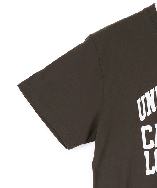 ADAM ET ROPE'(アダムエロペ)の「【GOOD ROCK SPEED】COLLEGE Tee UCLA(Tシャツ/カットソー・レディース・グレー系その他/ブラック・FREE)」の4枚目の写真
