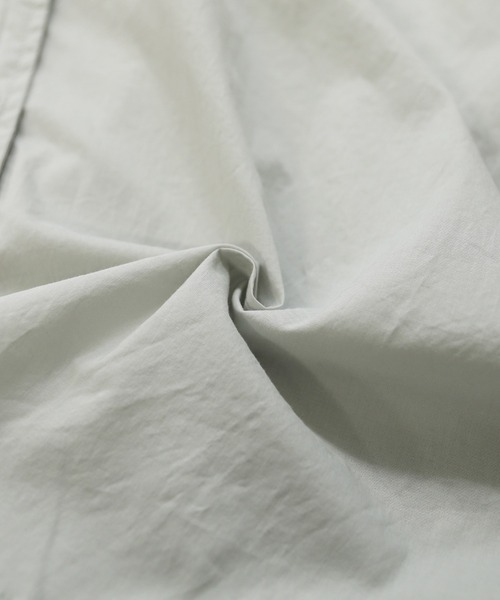 reca（レカ）の「フード付きBIG7分袖シャツ（シャツ/ブラウス・レディース・ライトグレー/ブラック系その他・FREE）」の18枚目の写真