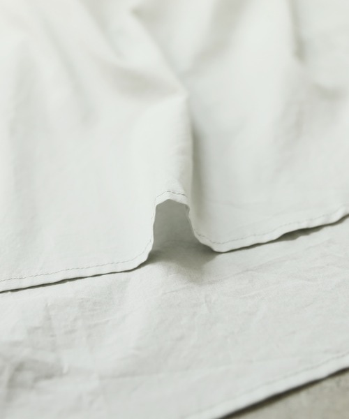 reca（レカ）の「フード付きBIG7分袖シャツ（シャツ/ブラウス・レディース・ライトグレー/ブラック系その他・FREE）」の17枚目の写真