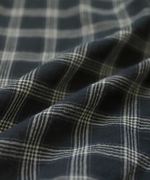 reca（レカ）の「フード付きBIG7分袖シャツ（シャツ/ブラウス・レディース・ライトグレー/ブラック系その他・FREE）」の12枚目の写真