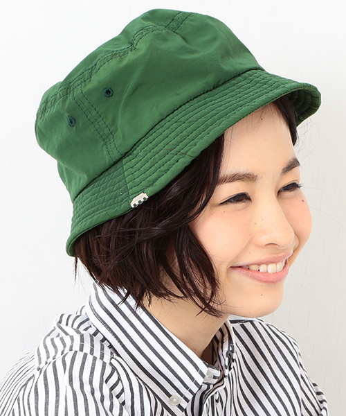 DECHO（デコー）の「decho / BUCKET HAT（ハット・レディース・グリーン/ブルー・ONE SIZE）」の2枚目の写真