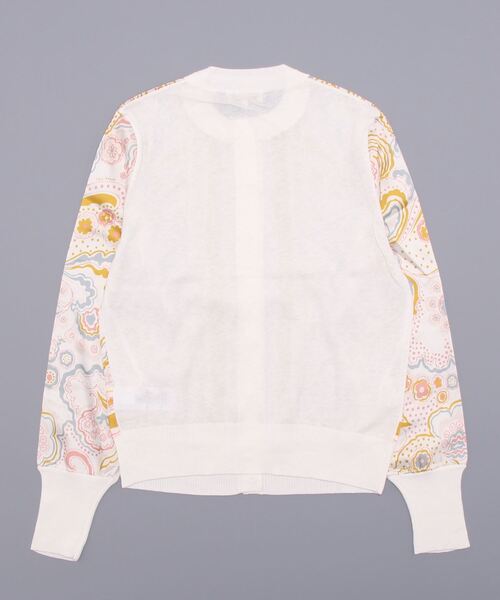Ted Baker(テッドベーカー)の「ZORINA レトロプリント カーディガン(カーディガン/ボレロ・レディース・ホワイト・3/1/0/2)」の2枚目の写真