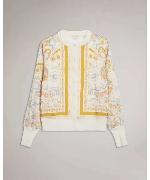 Ted Baker(テッドベーカー)の「ZORINA レトロプリント カーディガン(カーディガン/ボレロ・レディース・ホワイト・3/1/0/2)」の8枚目の写真