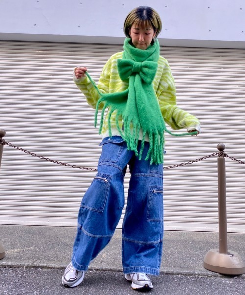 キャンディーストリッパー　HUG ME RIBBON マフラー Candy Stripper（キャンディストリッパー）の「HUG ME RIBBON