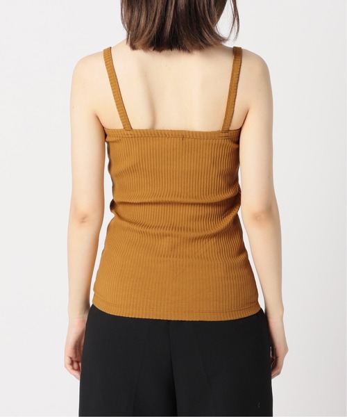 EDIT. FOR LULU（エディットフォールル）の「LU ストレッチリブキャミソール（キャミソール・レディース・ネイビー/ピンク/イエロー・FREE）」の9枚目の写真