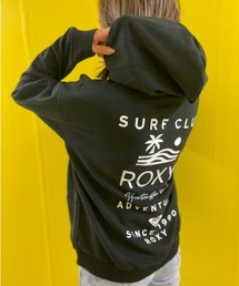LOGO HOODIE/ロキシーバックプリントプルオーバーパーカー