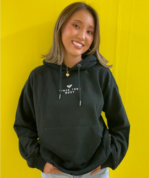 ROXY（ロキシー）の「LOGO HOODIE/ロキシーバックプリントプルオーバーパーカー（パーカー・レディース・ホワイト/ブラック/チャコールグレー/グレー・MEDIUM/LARGE）」の16枚目の写真