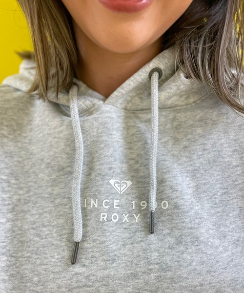 ROXY（ロキシー）の「LOGO HOODIE/ロキシーバックプリントプルオーバーパーカー（パーカー・レディース・ホワイト/ブラック/チャコールグレー/グレー・MEDIUM/LARGE）」の6枚目の写真