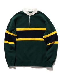 BEAMS PLUS | BEAMS PLUS / スタンドカラー ラガーシャツ(スウェット)