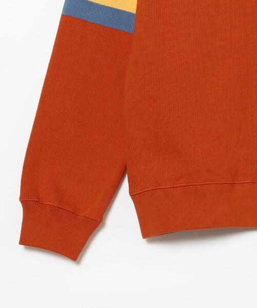 BEAMS PLUS(ビームスプラス)の「BEAMS PLUS / スタンドカラー ラガーシャツ(スウェット・メンズ・オレンジ/ネイビー/グリーン・L/M/S/XL)」の19枚目の写真