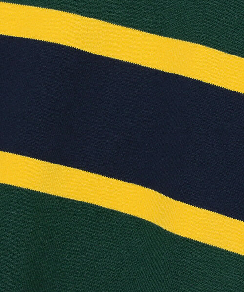 BEAMS PLUS(ビームスプラス)の「BEAMS PLUS / スタンドカラー ラガーシャツ(スウェット・メンズ・オレンジ/ネイビー/グリーン・L/M/S/XL)」の9枚目の写真