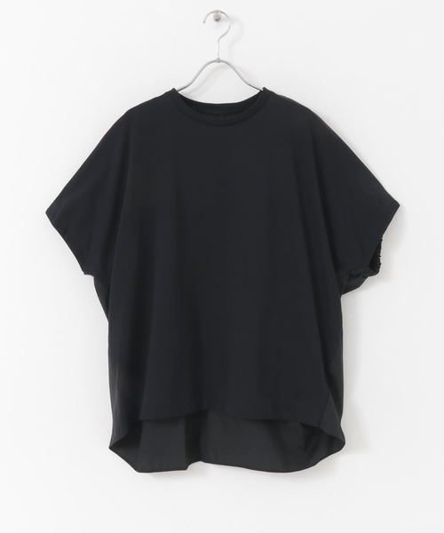 URBAN RESEARCH(アーバンリサーチ)の「前後切替オーバーチュニック(Tシャツ/カットソー・レディース・ブラック/ホワイト/ブルー・FREE)」の10枚目の写真