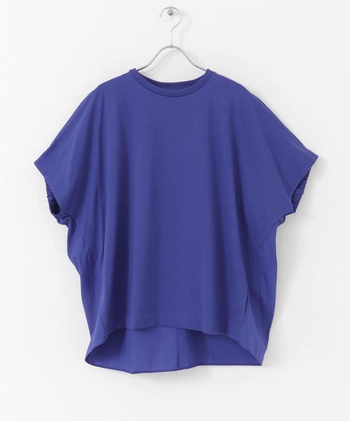 URBAN RESEARCH(アーバンリサーチ)の「前後切替オーバーチュニック(Tシャツ/カットソー・レディース・ブラック/ホワイト/ブルー・FREE)」の11枚目の写真
